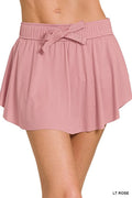 Ruffle Hem Tennis Skirt with Hidden Pockets | VELORÉ - VELORÉ