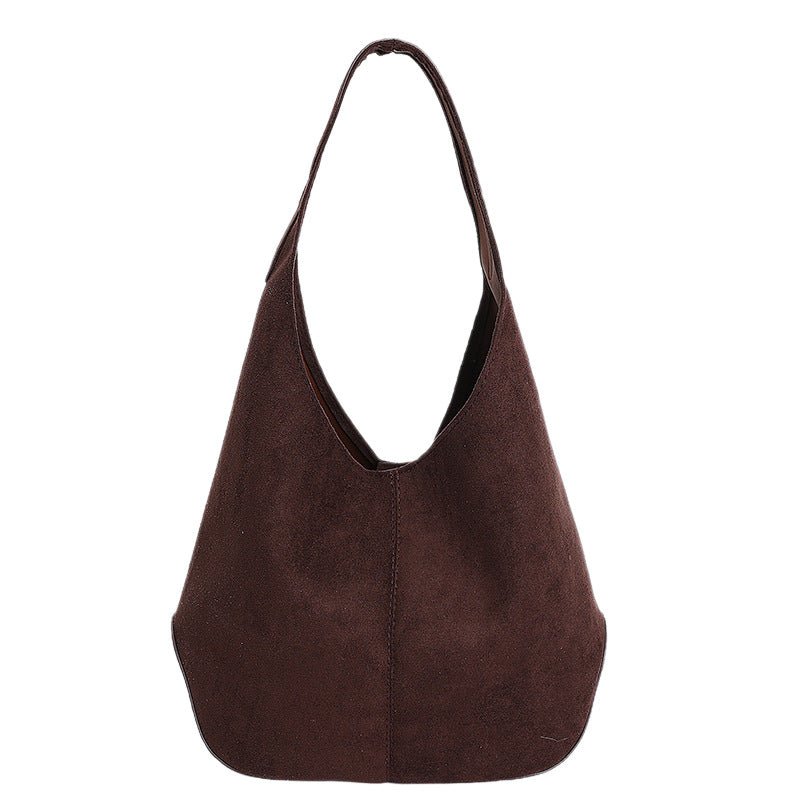 Suede-lined Large-capacity Fashionable Tote Bag For Women - VELORÉ