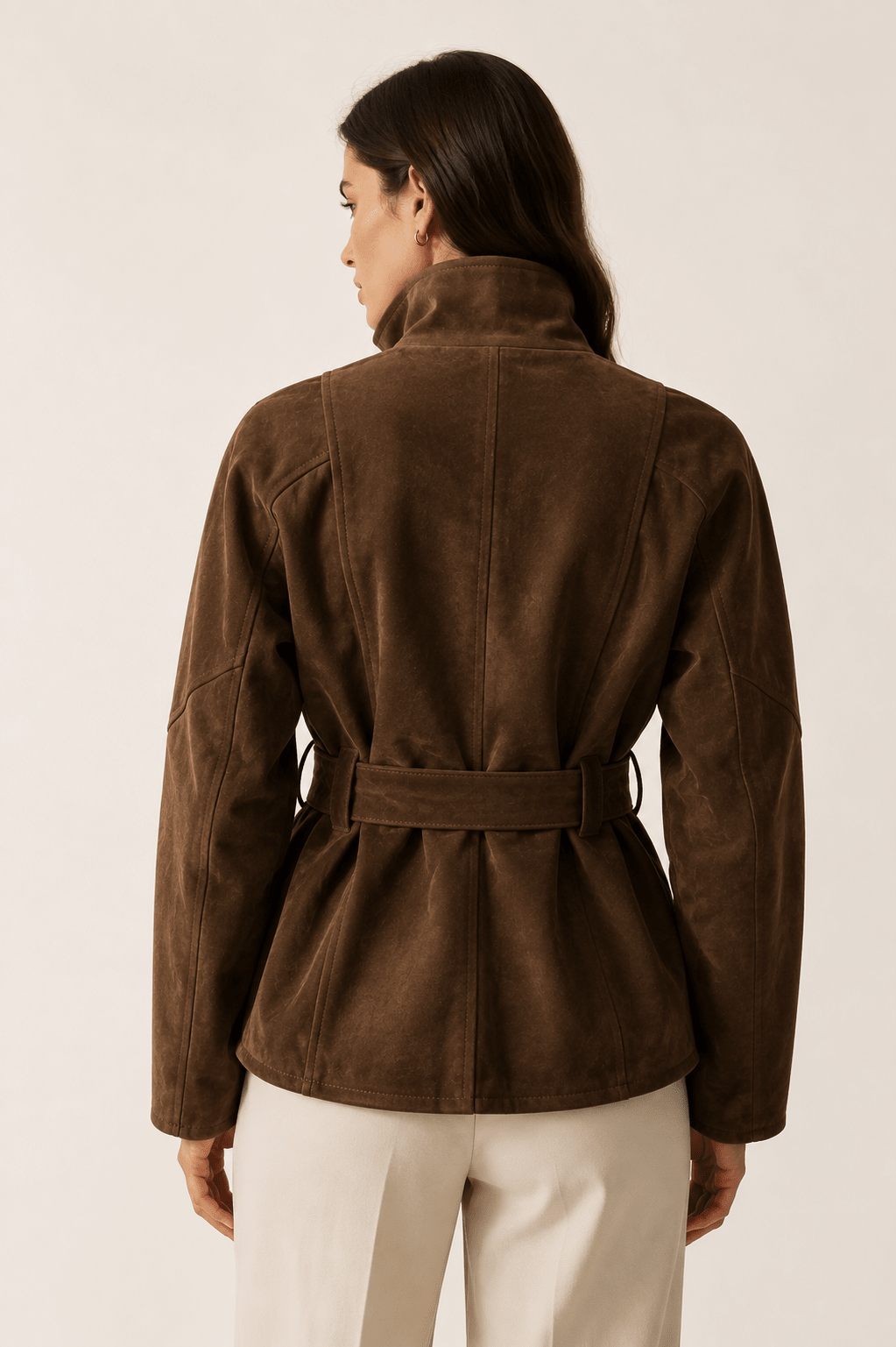 The Belted Windbreaker Jacket | VELORÉ - VELORÉ