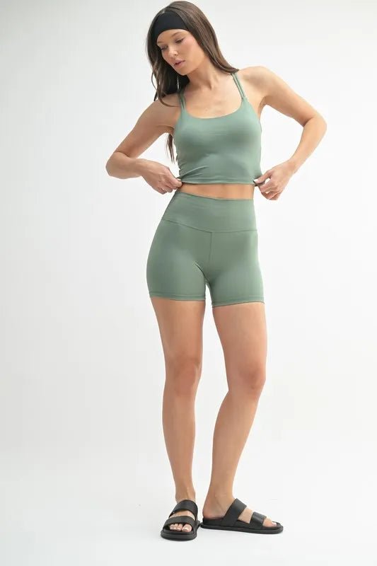 Venice Cloud Light Crisscross Sports Bra | VELORÉ