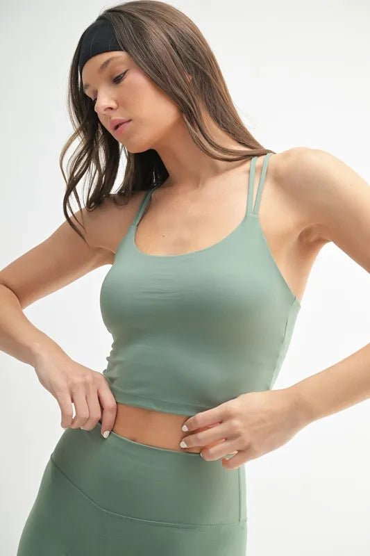 Venice Cloud Light Crisscross Sports Bra | VELORÉ