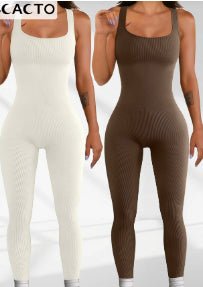 Women's Suspender Tank Top Tights - VELORÉ
