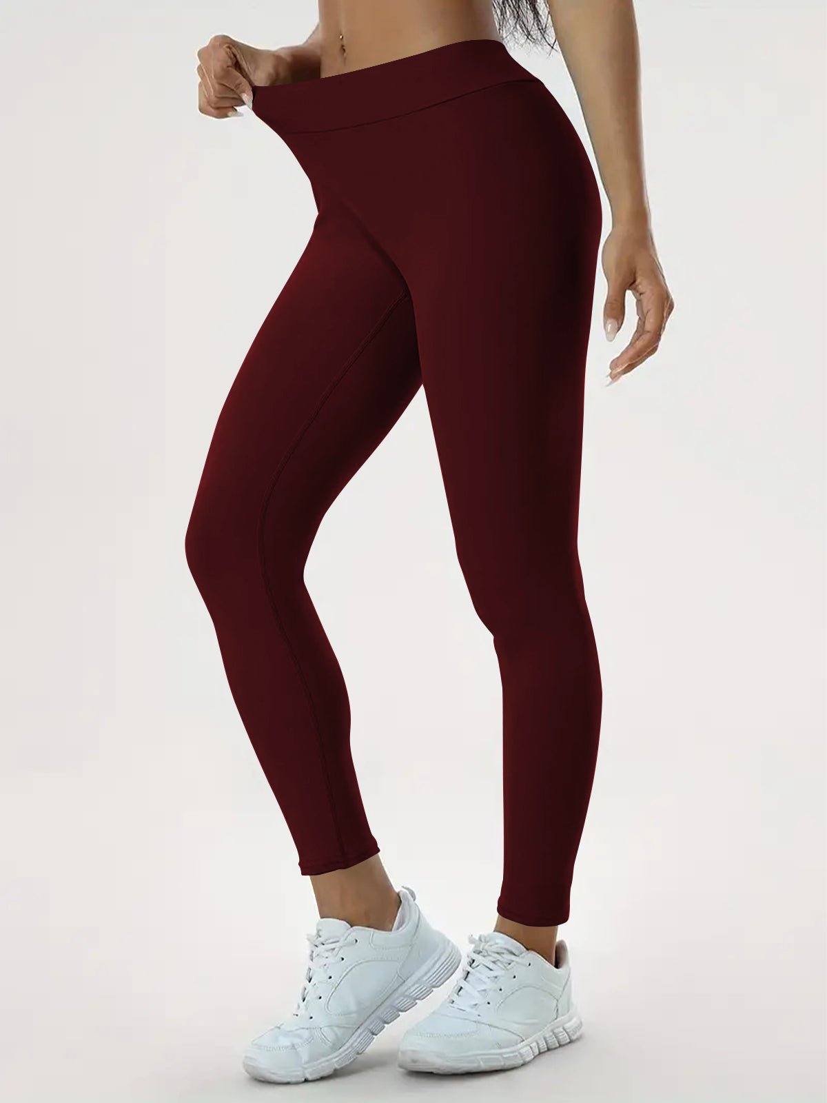 Women's Yoga Pants High Waist Lift High Elastic Tight Fitness Trousers - VELORÉ